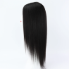 6"x6" Silk Top Human Hair Wig Natural Straight RealVirgin European Human Hair Glueless Wig for Women Soft Breathable Elastic Net