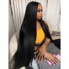 200 220 Density Bone Straight 5x5 Closure Glueless Wig 100% Human Hair 13x4 Transparent Lace Front 13x6 HD Lace Frontal Wigs