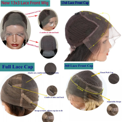 Peruvian Remy Human Hair Jet Black #1 Long Body Wave Fringe 13x6 Lace Front Wigs for Black Women Pre Plucked Natural Hairline