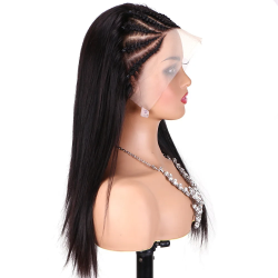 Xuchang Real Human Hair Wig African Wig Smooth Hair Wig13*4 lace Human Hair Lace Wigs