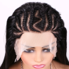 Xuchang Real Human Hair Wig African Wig Smooth Hair Wig13*4 lace Human Hair Lace Wigs