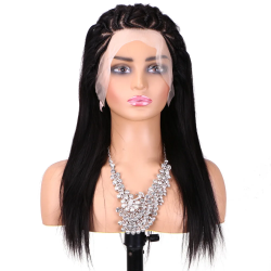 Xuchang Real Human Hair Wig African Wig Smooth Hair Wig13*4 lace Human Hair Lace Wigs