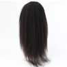 Full HD Lace Wig for Women Yaki Straight 150% Density Real Remy Human Hair Wig Invisible Lace Pre Plucked Soft Breathable