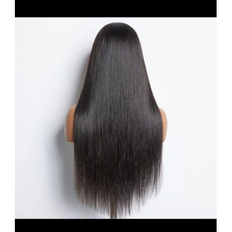 4×4 Bob Bone Straight Wig – Natural Color (16 Inches)