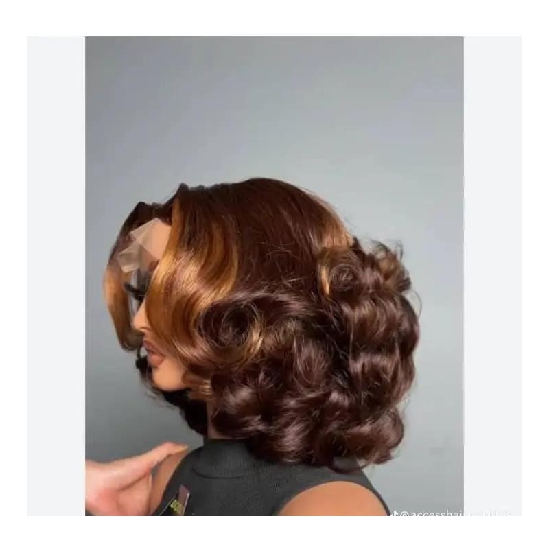 13×4 HD Piano Bouncing Curls Wig – 16 Inches