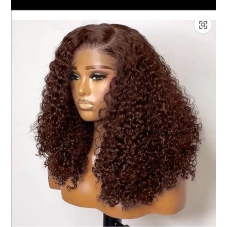 13×4 Glueless Pixy Curls Wig – Piano Color (18 Inches)