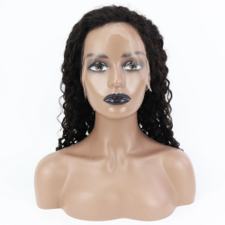 150% Density HD Full Lace Wig for Women Deep Curly Real Human Hair Lace Wig Bleached Knots with Baby Hair Natural Hairline