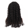 150% Density HD Full Lace Wig for Women Deep Curly Real Human Hair Lace Wig Bleached Knots with Baby Hair Natural Hairline